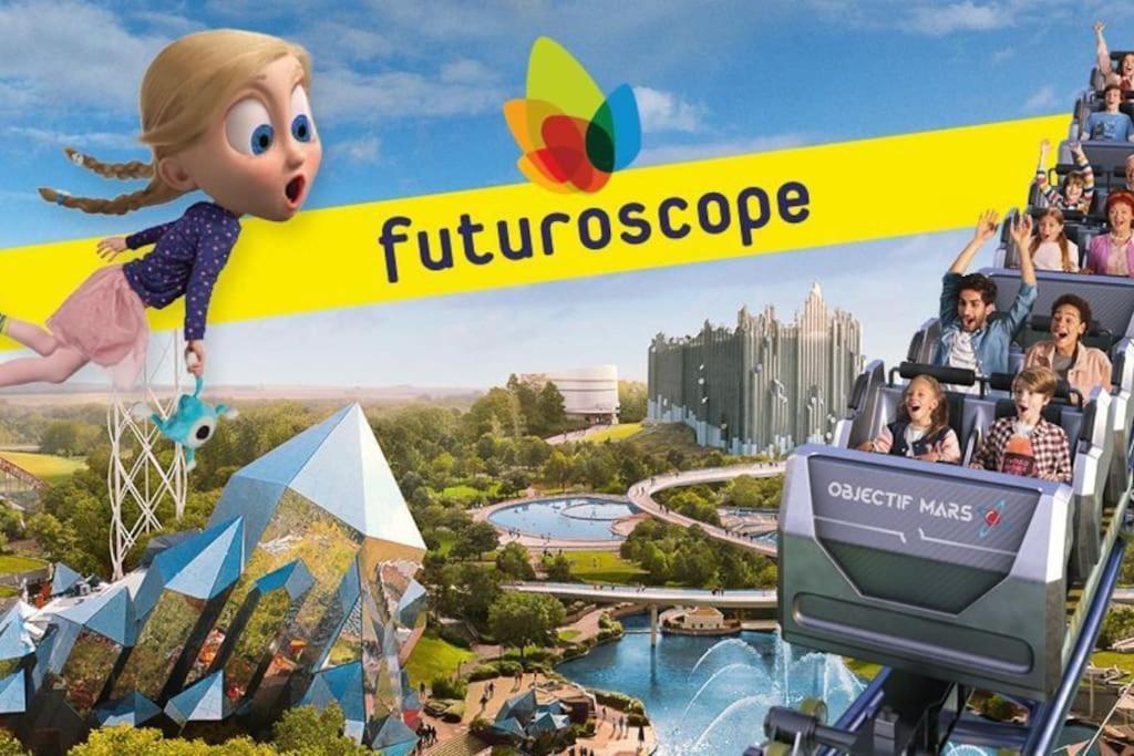 Maisons Martigny A - Proche Futuroscope Et Aquascope 샤세노일 뒤 푸아투 외부 사진